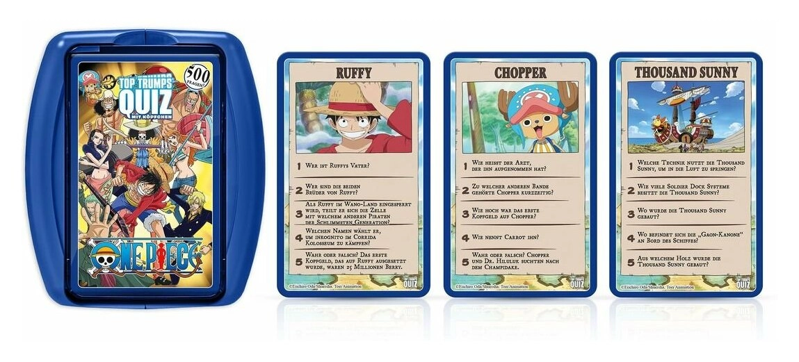 Top Trumps Quiz – One Piece