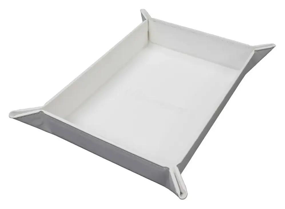 UP - Vivid Magnetic Foldable Dice Tray: White