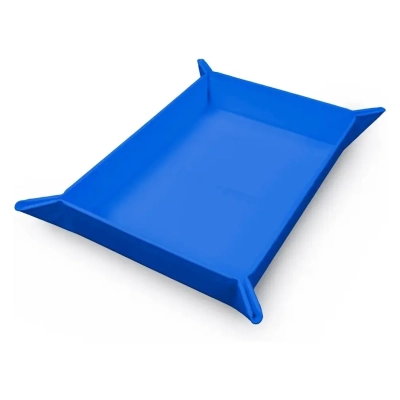 UP - Vivid Magnetic Foldable Dice Tray: Blue