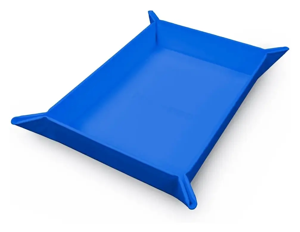 UP - Vivid Magnetic Foldable Dice Tray: Blue