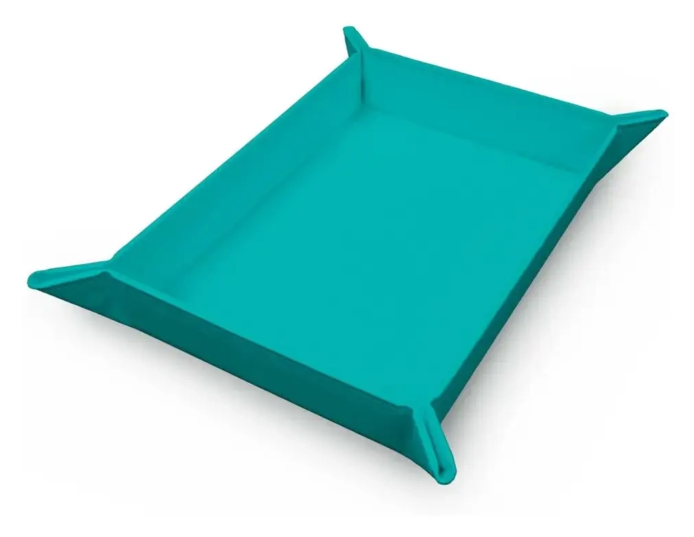 UP - Vivid Magnetic Foldable Dice Tray: Teal