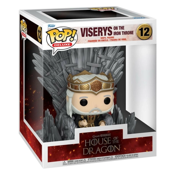 Funko POP! Deluxe - House of Dragon - Viserys on Throne