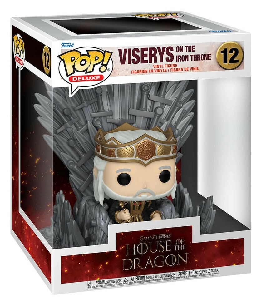 Funko POP! Deluxe - House of Dragon - Viserys on Throne