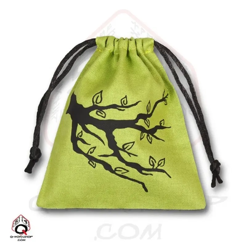 Ent Green & black Dice Bag