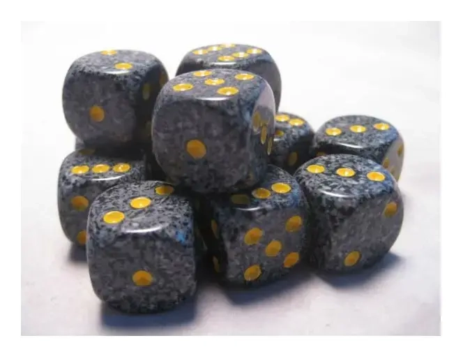 Dice Sets Urban Speckled 16mm d6 (12)