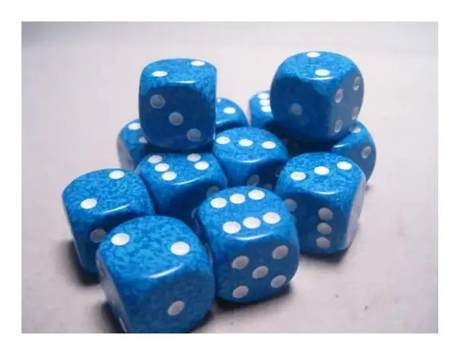 Dice Sets Water Speckled 16mm d6 (12)