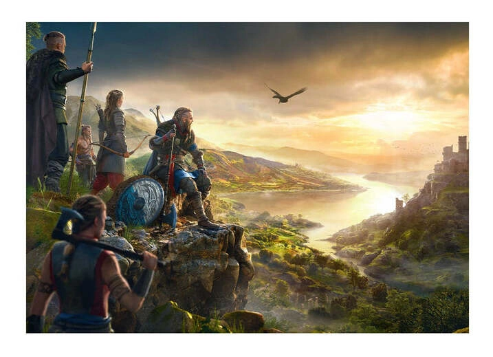 Assassins Creed Valhalla: Vista of England Puzzle