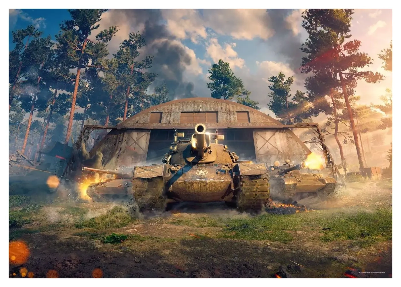 Gaming Puzzle: World of Tanks Wingback Puzzle