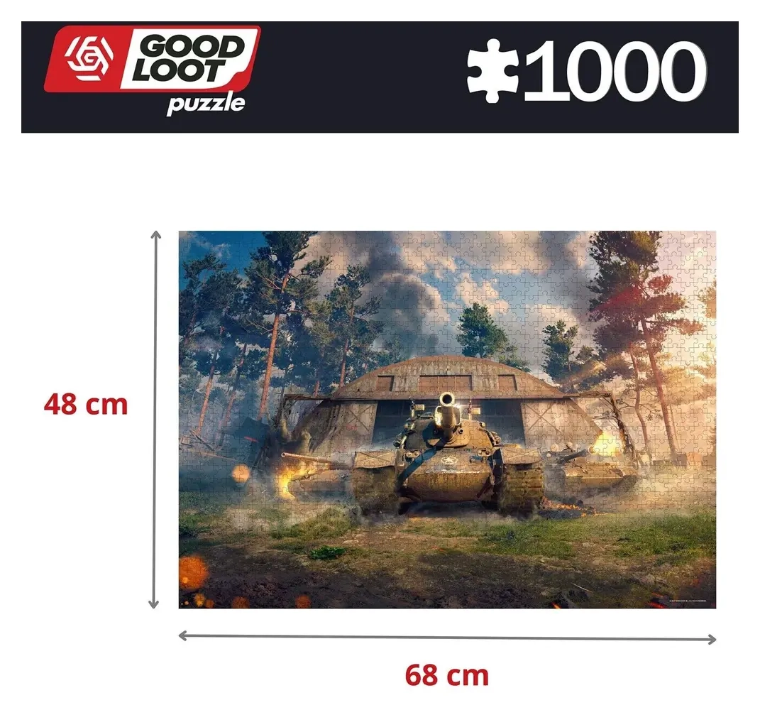 Gaming Puzzle: World of Tanks Wingback Puzzle