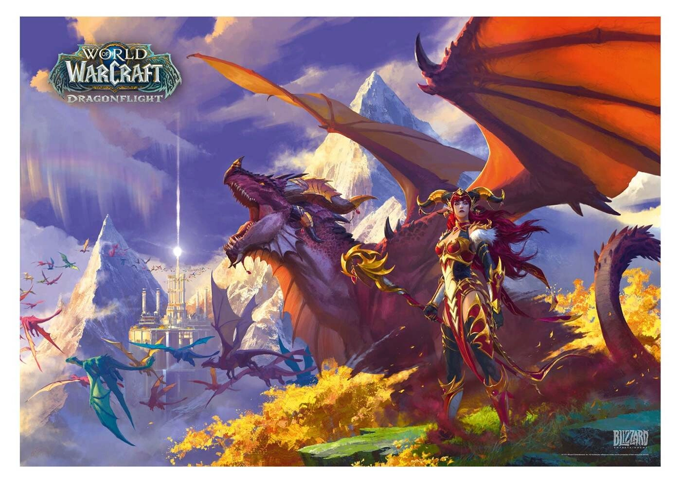 Gaming Puzzle: World of Warcraft Dragonflight Alexstrasza Puzzle