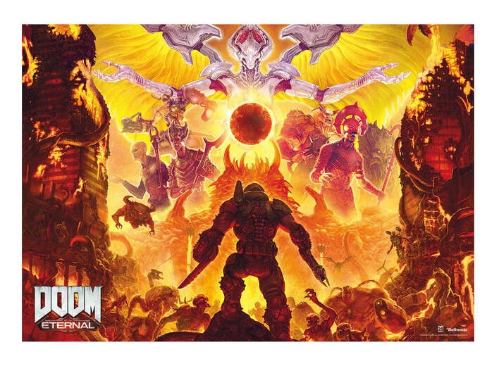 Doom Eternal Maykr Puzzle