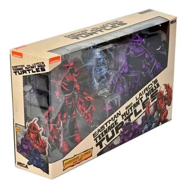 Teenage Mutant Ninja Turtles (Mirage Comics) - 7” Scale Action Figure – Shredder Clones Box Set