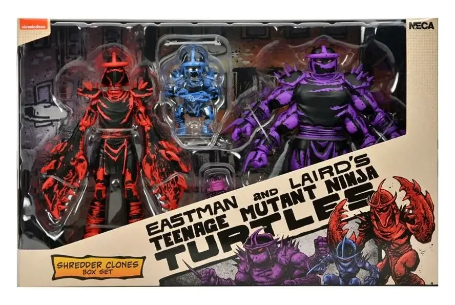 Teenage Mutant Ninja Turtles (Mirage Comics) - 7” Scale Action Figure – Shredder Clones Box Set