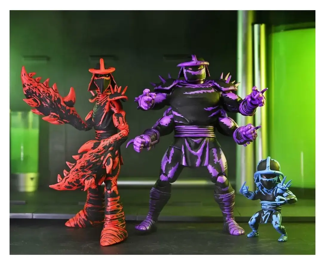 Teenage Mutant Ninja Turtles (Mirage Comics) - 7” Scale Action Figure – Shredder Clones Box Set