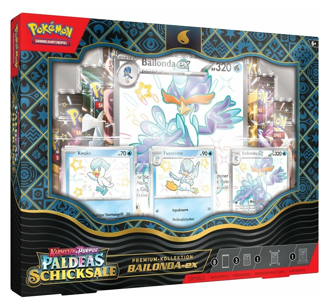 Pokémon Bailonda ex Premium Kollektion SV04.5 - DE