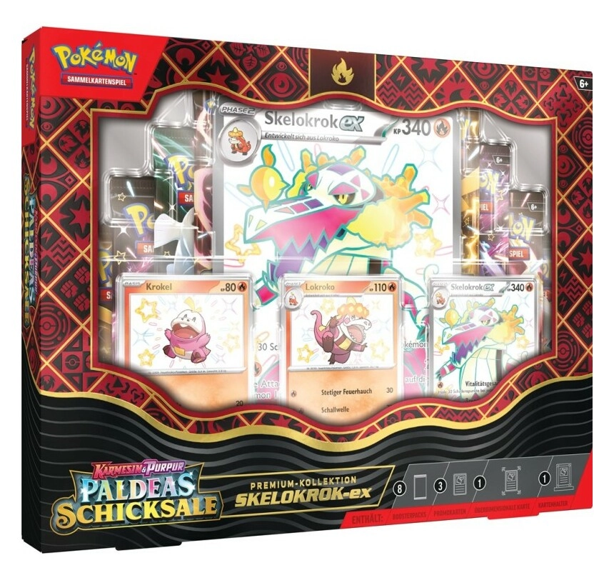 Pokémon Skelokrok ex Premium Kollektion SV04.5 - DE