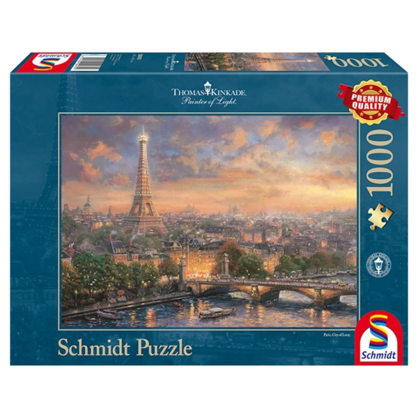 Thomas Kinkade - Paris, Stadt der Liebe