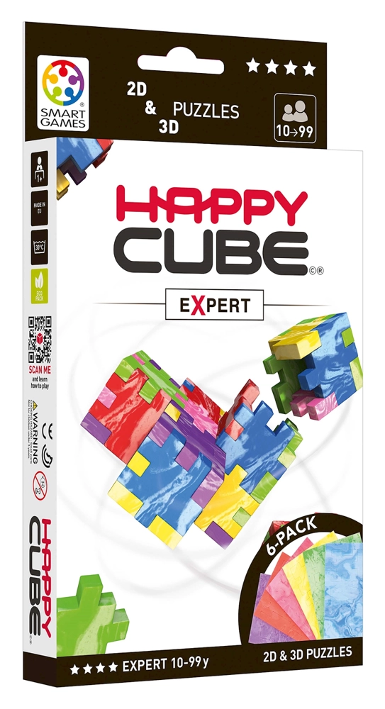 Happy Cube - Expert 6-pack cardboardbox