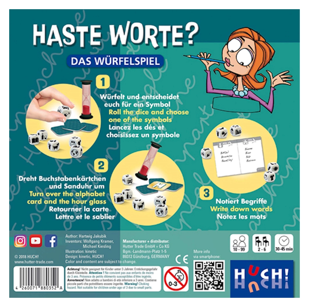 Haste Worte? - Würfelspiel