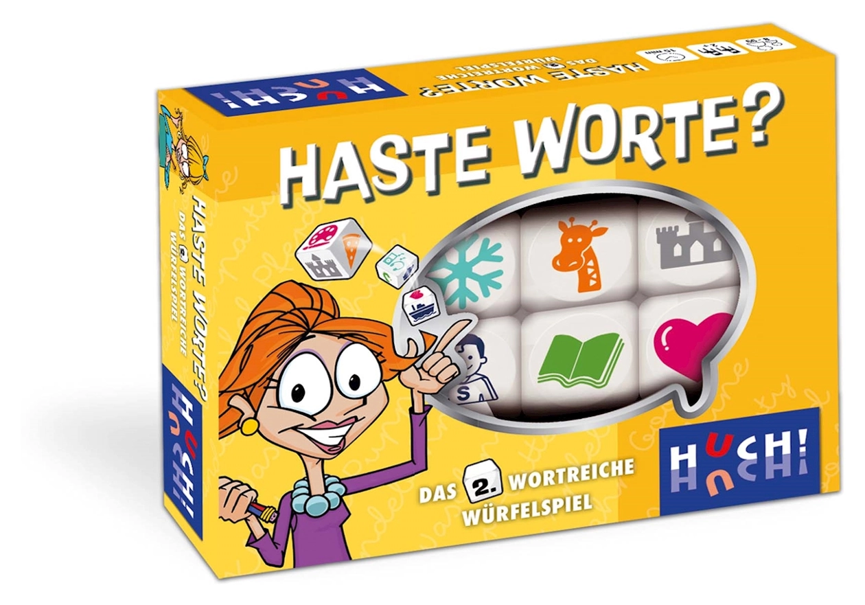 Haste Worte- Das 2. wortreiche Würfelspiel