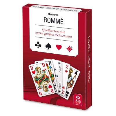 Romme, Canasta, Bridge: Romme für Senioren