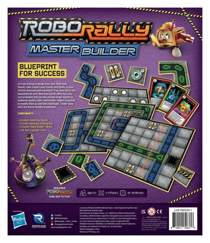 Robo Rally Master Builder - Expansion - EN