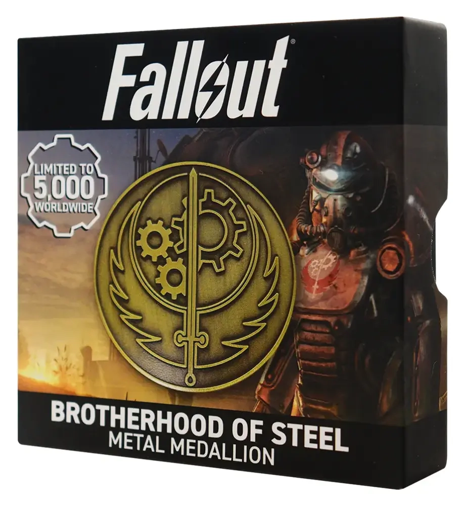 Fallout Brotherhood of Steel Medallion