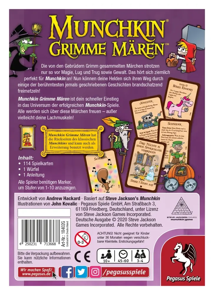 Munchkin - Grimme Mären