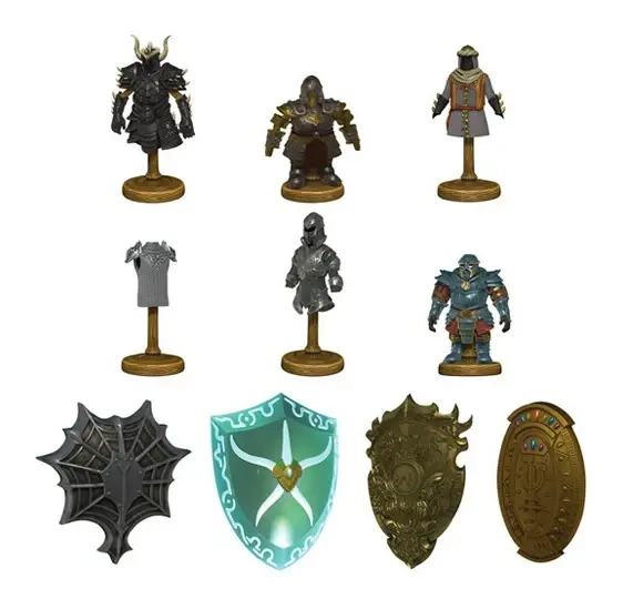 D&D Icons of the Realms: Magic Armor Tokens - EN