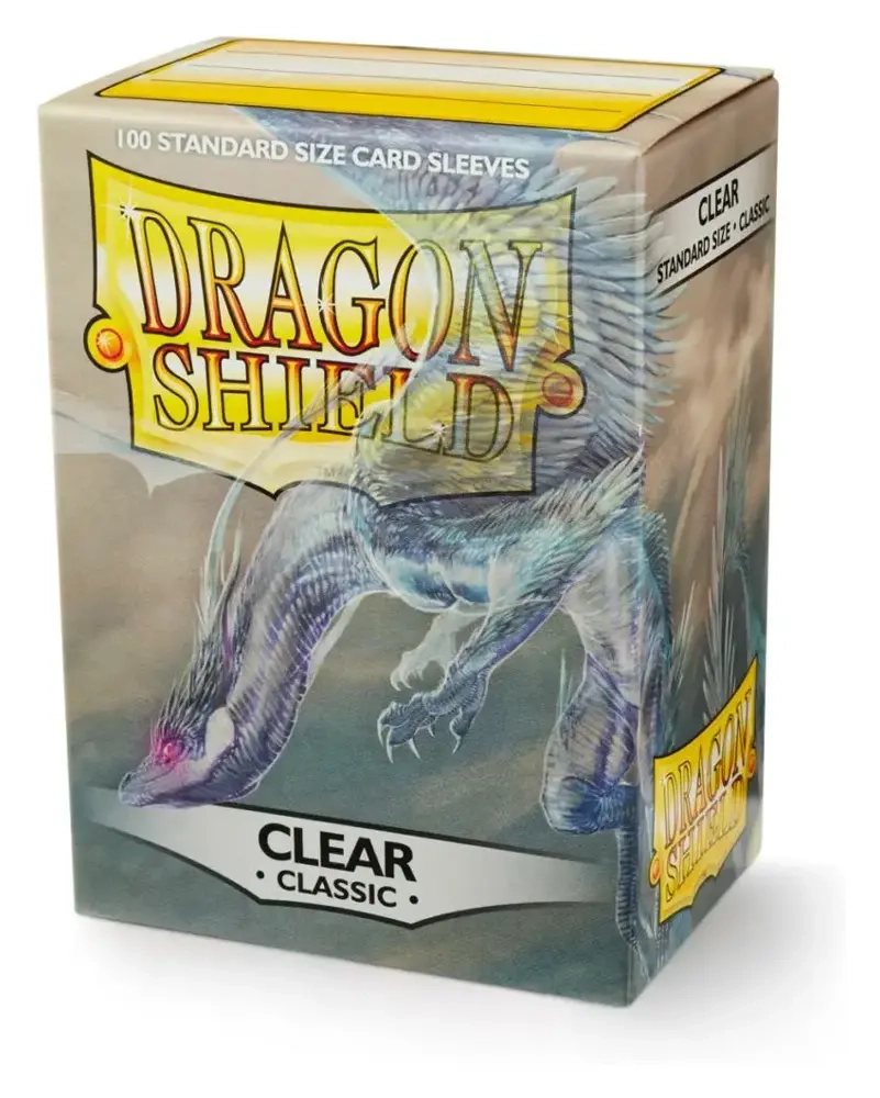 Dragon Shield Standard Sleeves - Clear (100 Sleeves)