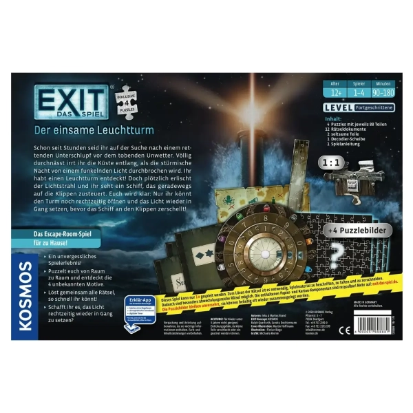 EXIT - Das Spiel - Der einsame Leuchtturm (inkl. Puzzle)