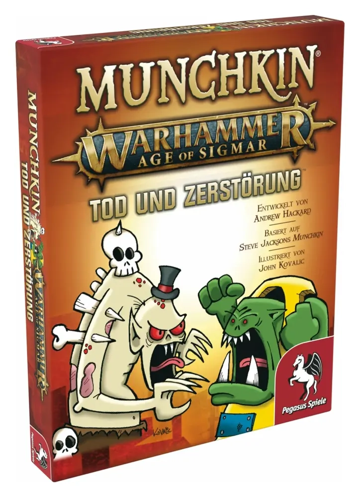 Munchkin Warhammer Age of Sigmar: Tod und Zerstörung [Erweiterung]