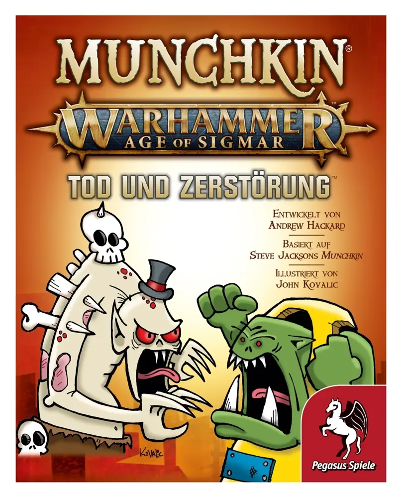 Munchkin Warhammer Age of Sigmar: Tod und Zerstörung [Erweiterung]