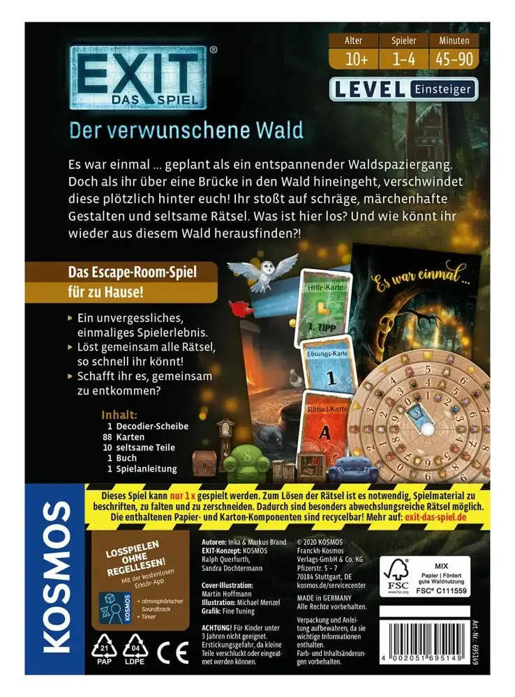 EXIT - Das Spiel - Der verwunschene Wald