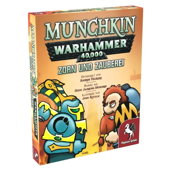 Munchkin Warhammer 40.000 - Zorn und Zauberei - Erweiterung