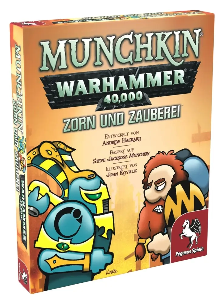 Munchkin Warhammer 40.000 - Zorn und Zauberei - Erweiterung