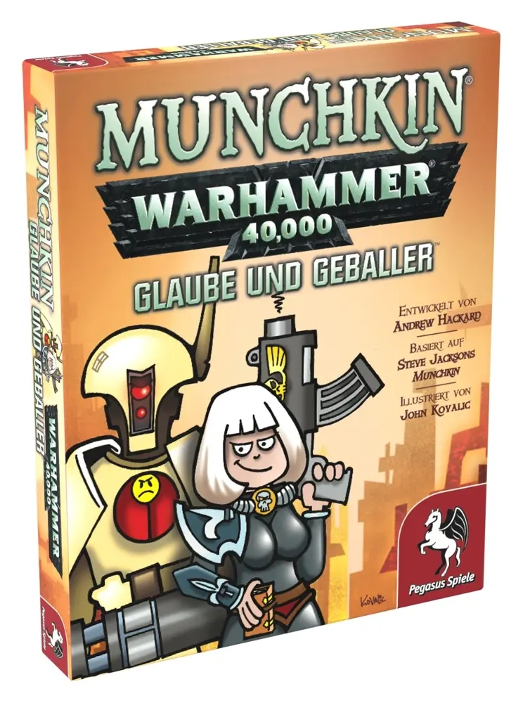 Munchkin Warhammer 40.000 - Glaube und Geballer - Erweiterung