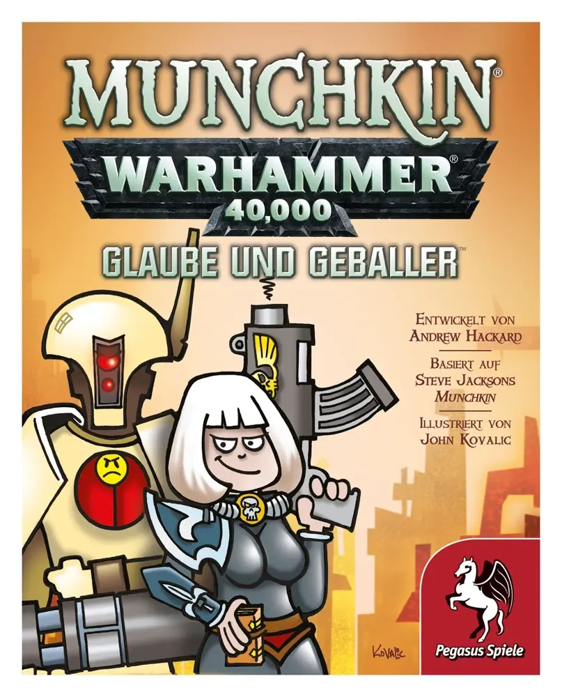 Munchkin Warhammer 40.000 - Glaube und Geballer - Erweiterung