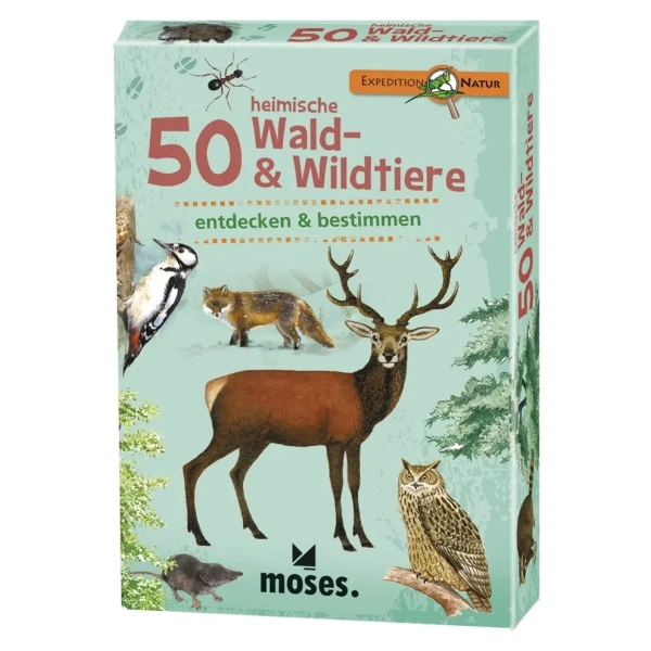 Expedition Natur - 50 heimische Wald- und Wildtiere