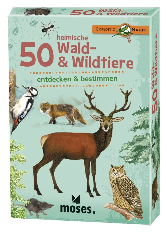 Expedition Natur - 50 heimische Wald- und Wildtiere