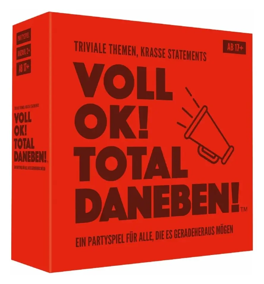 Voll Ok! Total daneben! – Ein Partyspiel für alle, die es geradeheraus mögen