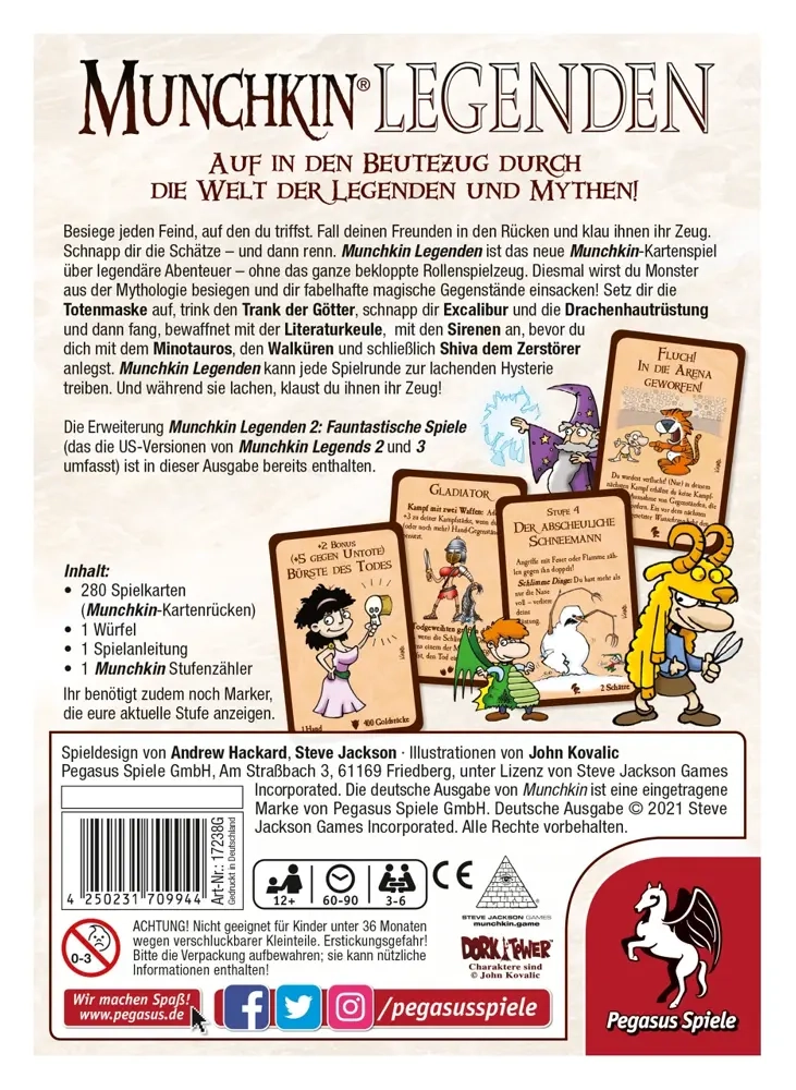 Munchkin Legenden 1+2