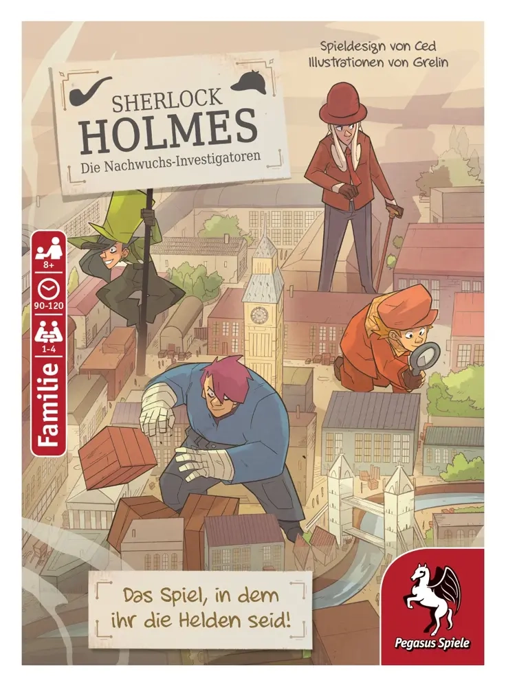 Sherlock Holmes - Die Nachwuchs-Investigatoren (Krimi-Comic-Spiel)