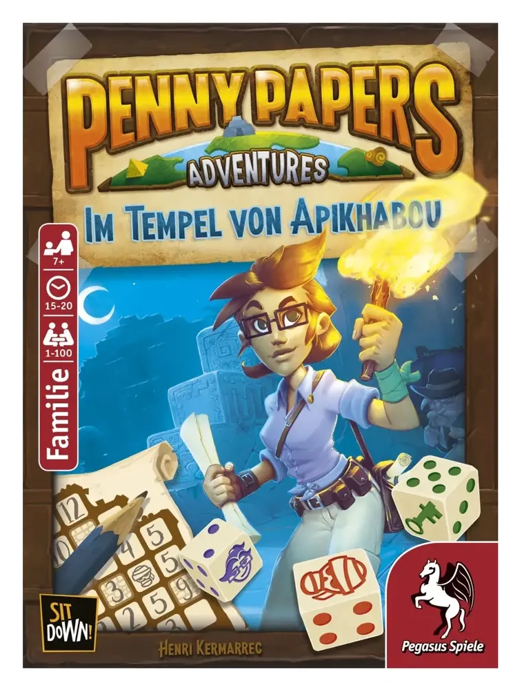 Penny Papers Adventures: Im Tempel von Apikhabou