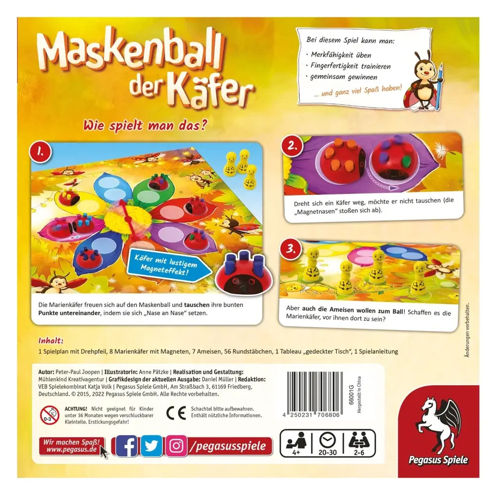 Maskenball der Käfer