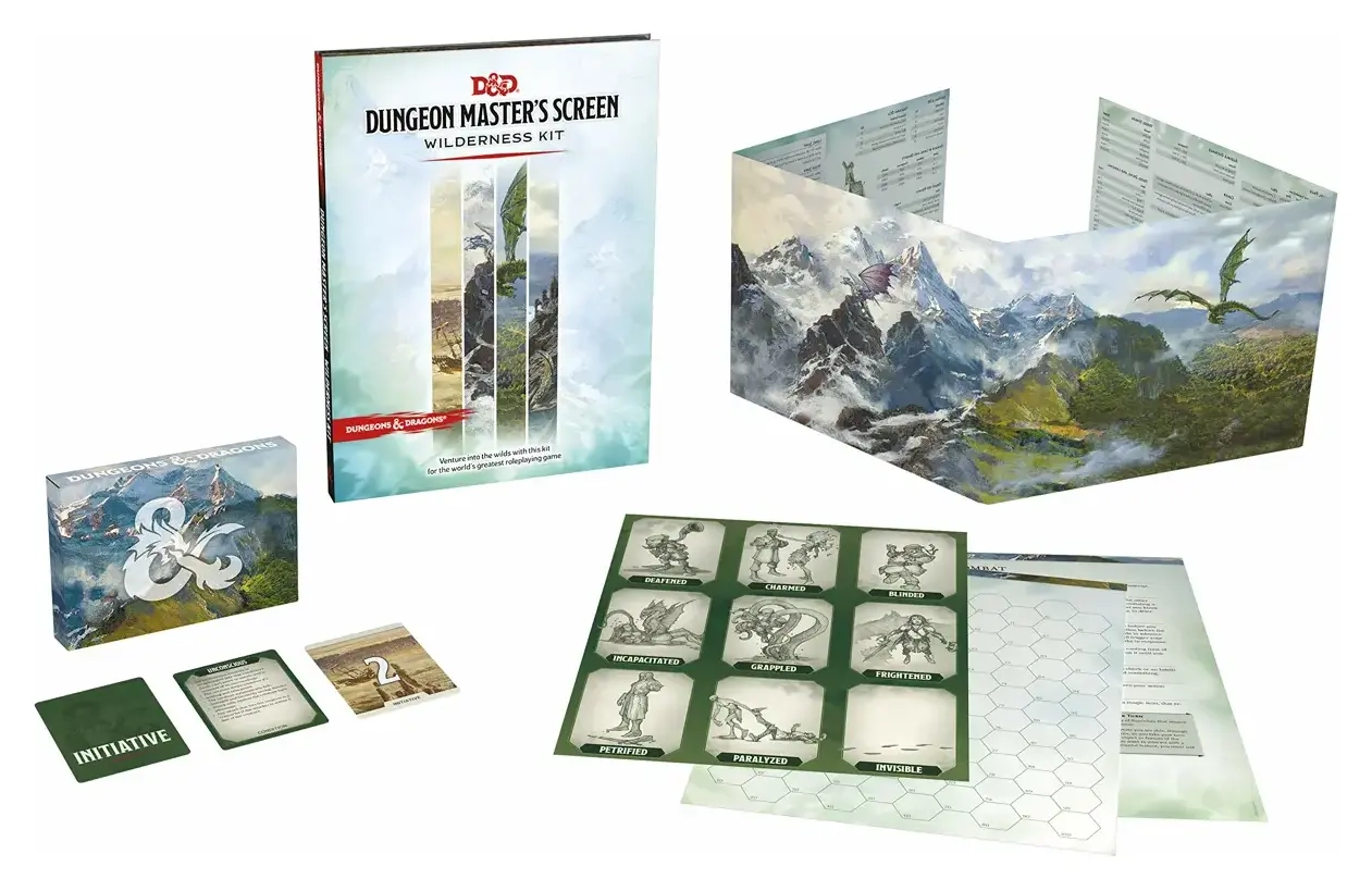 D&D Dungeon Master's Screen Wilderness Kit - EN