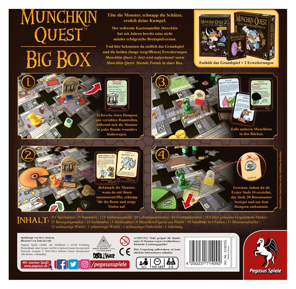 Munchkin Quest - Big Box