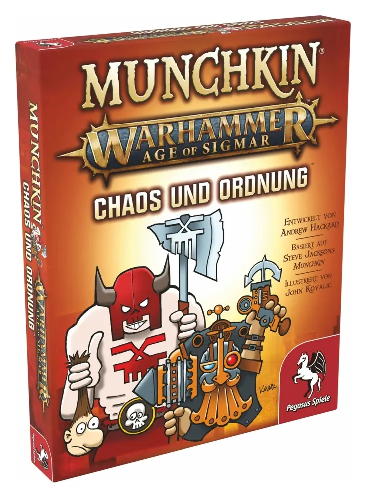 Munchkin Warhammer 40.000 - Age of Sigmar - Chaos & Ordnung - Erweiterung