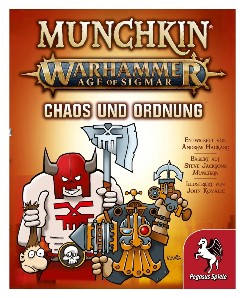 Munchkin Warhammer 40.000 - Age of Sigmar - Chaos & Ordnung - Erweiterung