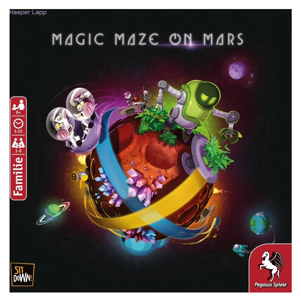 Magic Maze on Mars